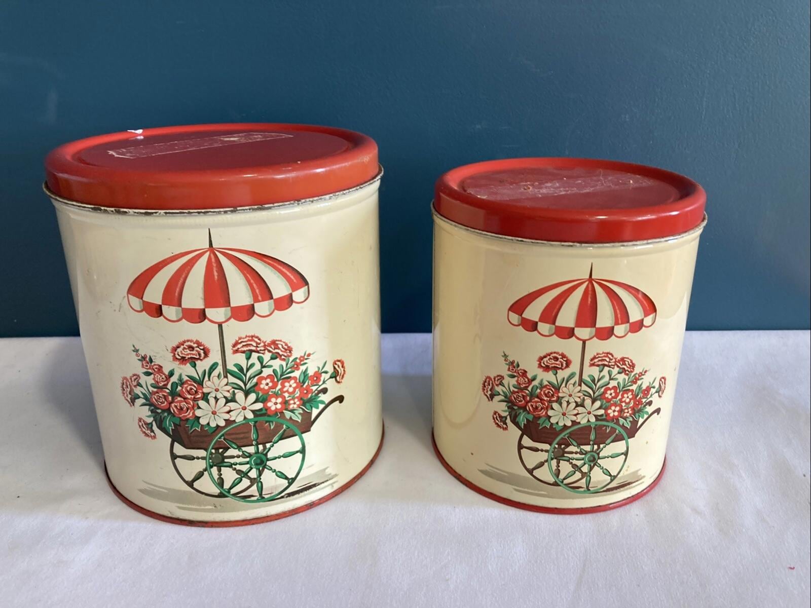 Decoware Tin Canisters - Etsy