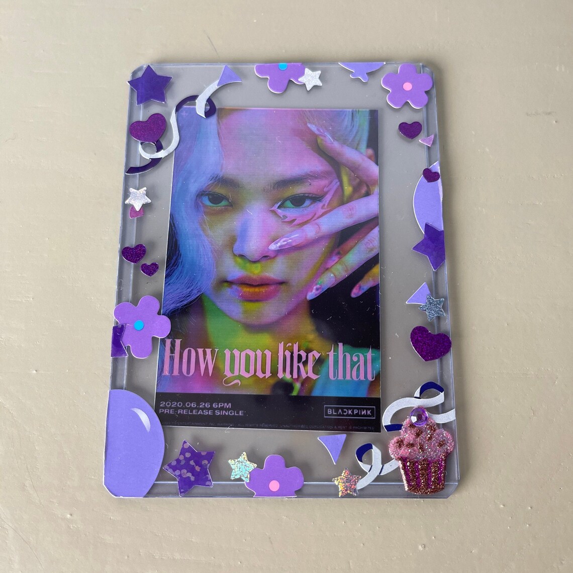 Kpop top loader idol sticker/picture Etsy