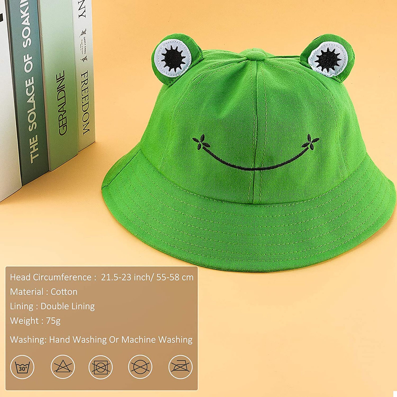 2 Pieces Frog Hat Frog Bucket Hat its Sun Fisherman Cotton Etsy