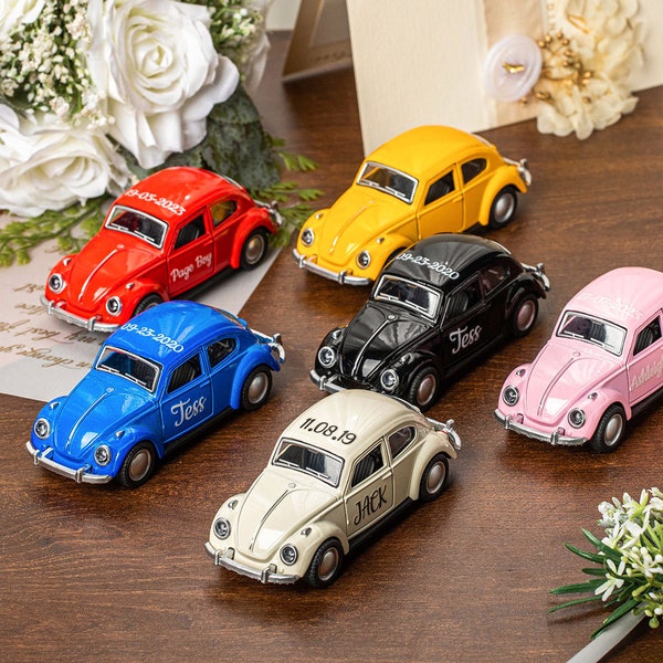 Modelo de coche de boda, página de nombre personalizada Boy UsherBest hombre portador del anillo, día de la boda, regalo de nombre, regalo personalizado, regalo para ella, regalo para él