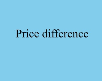 Price difference