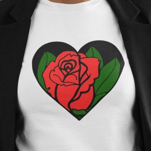 SvG "My heart is Rose" FICHIER SVG TÉLÉCHARGEABLE