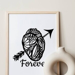 SVG "Forever" FICHIER NUMÉRIQUE téléchargeable