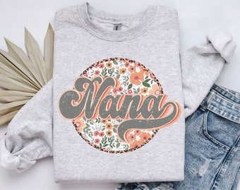 sudadera nana, Gigi, abuela, mamá, memaw, Mimi, camisa para abuela, regalo para el Día de la Madre, regalo para la abuela, regalo para ella