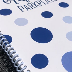 XXL STICKERALBUM / AUFKLEBERHEFT  blau A4 - Spiralbindung