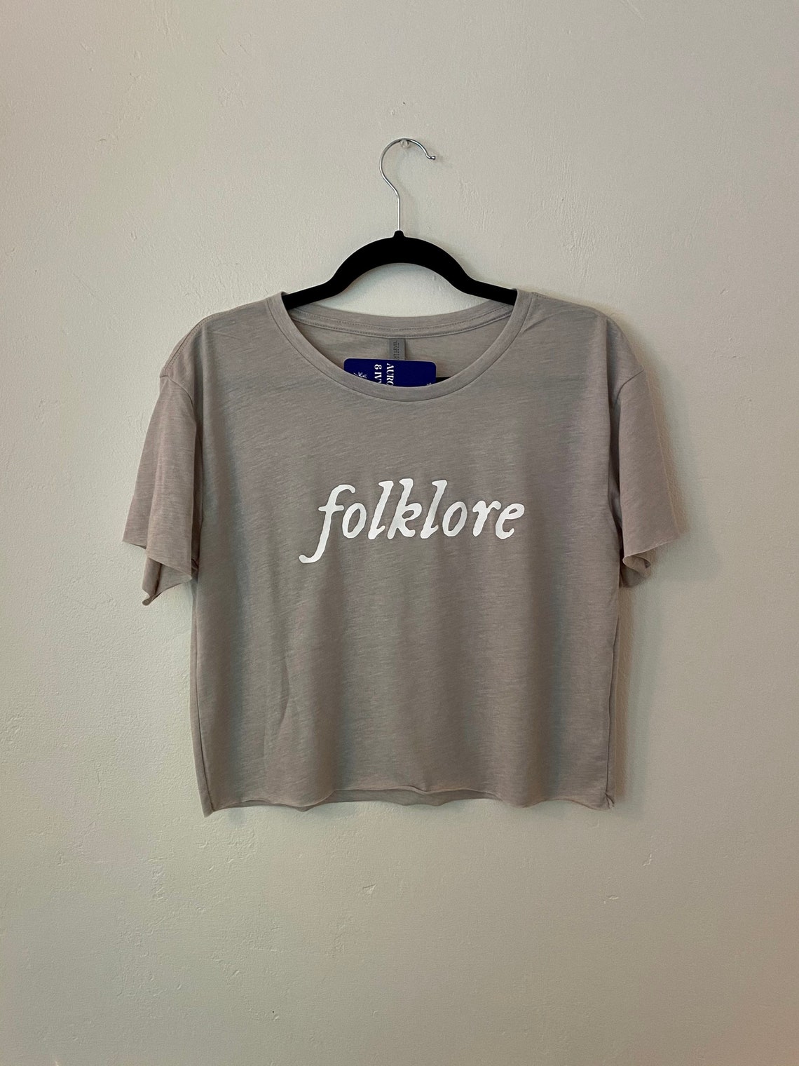 Folklore Crop Top Taylor Swift Folklore T-shirt Folklore - Etsy