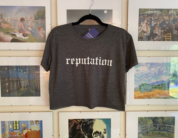 Reputation Crop Top Taylor Swift Reputation T-shirt Reputation