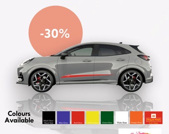 to fit New Ford Puma Stripe Kits on Sale - Trending Design & Great Offer!