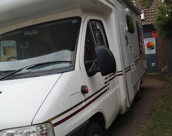 Motorhome Campervan Signage - Custom Stickers