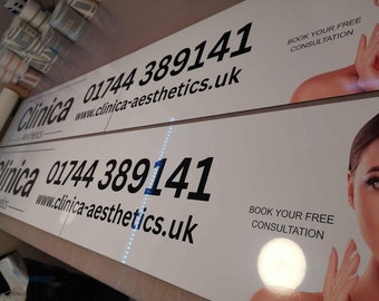 Beauty Salon Aesthetic Signs for Sale Business Outdoor Sign Shop Front Sign