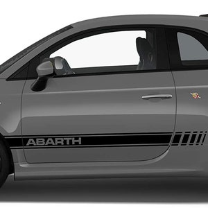 Fiat Abarth 500 Side Stripes Digital Download – PDF Vinyl Cutting Template