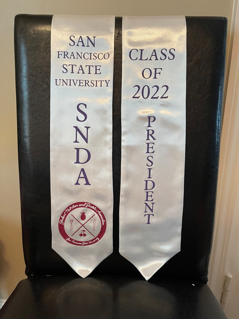 Graduation Stoles/ Custom Graduation Stole Etsy