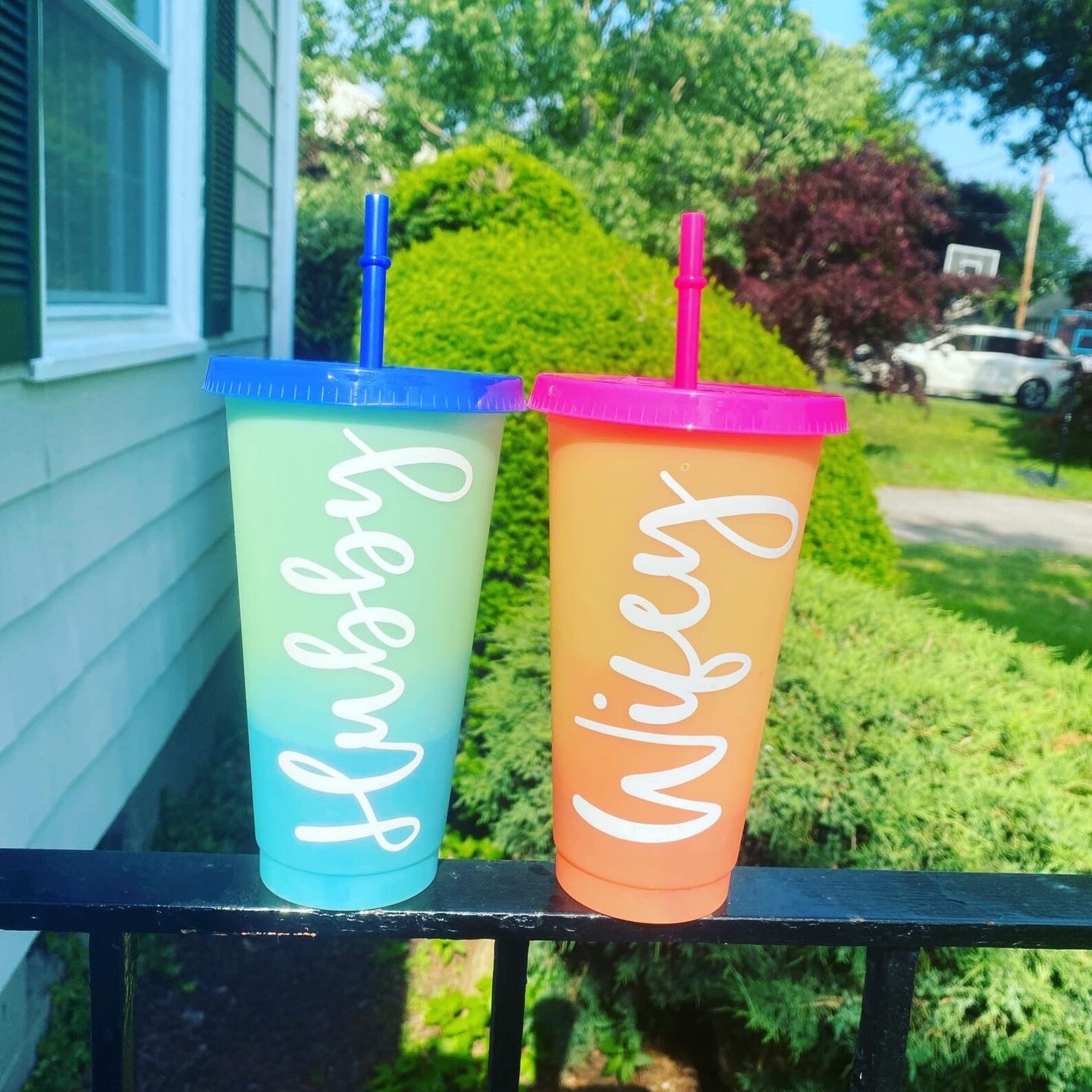 Color Changing Tumblers/ Party Favors/ Beach Essentials/ Etsy