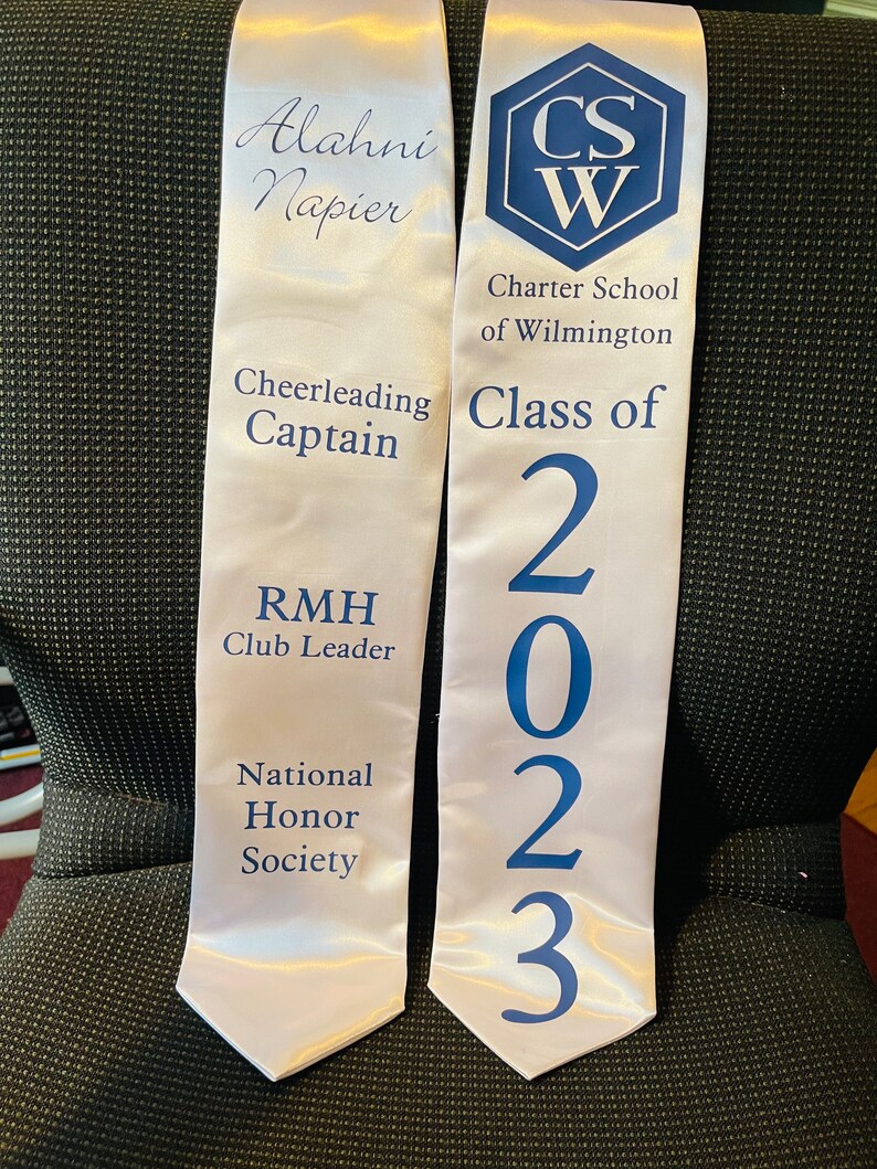 Graduation Stoles/ Custom Graduation Stole Etsy