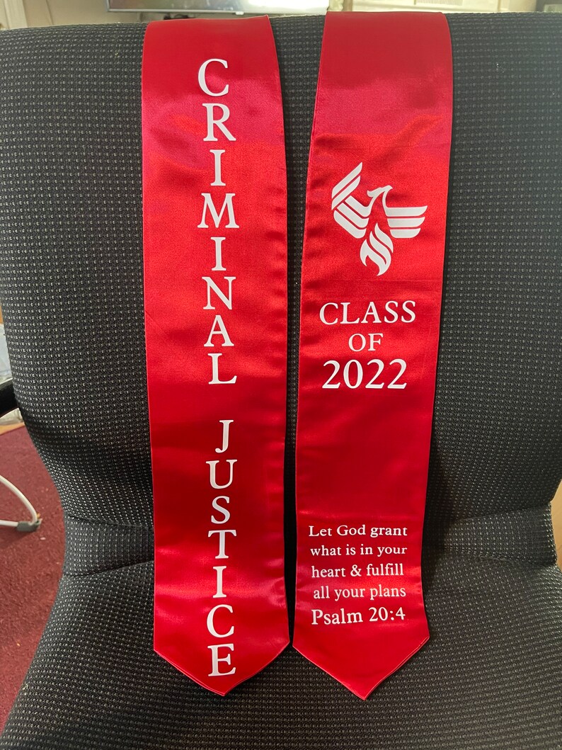Graduation Stoles/ Custom Graduation Stole Etsy