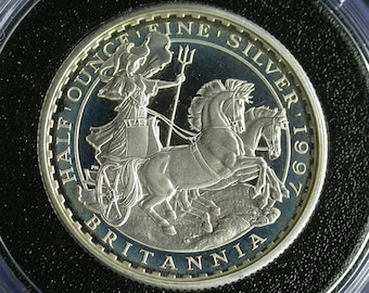 2009年 1オンス BU .999 シルバー ブリタニア コイン - Etsy 日本