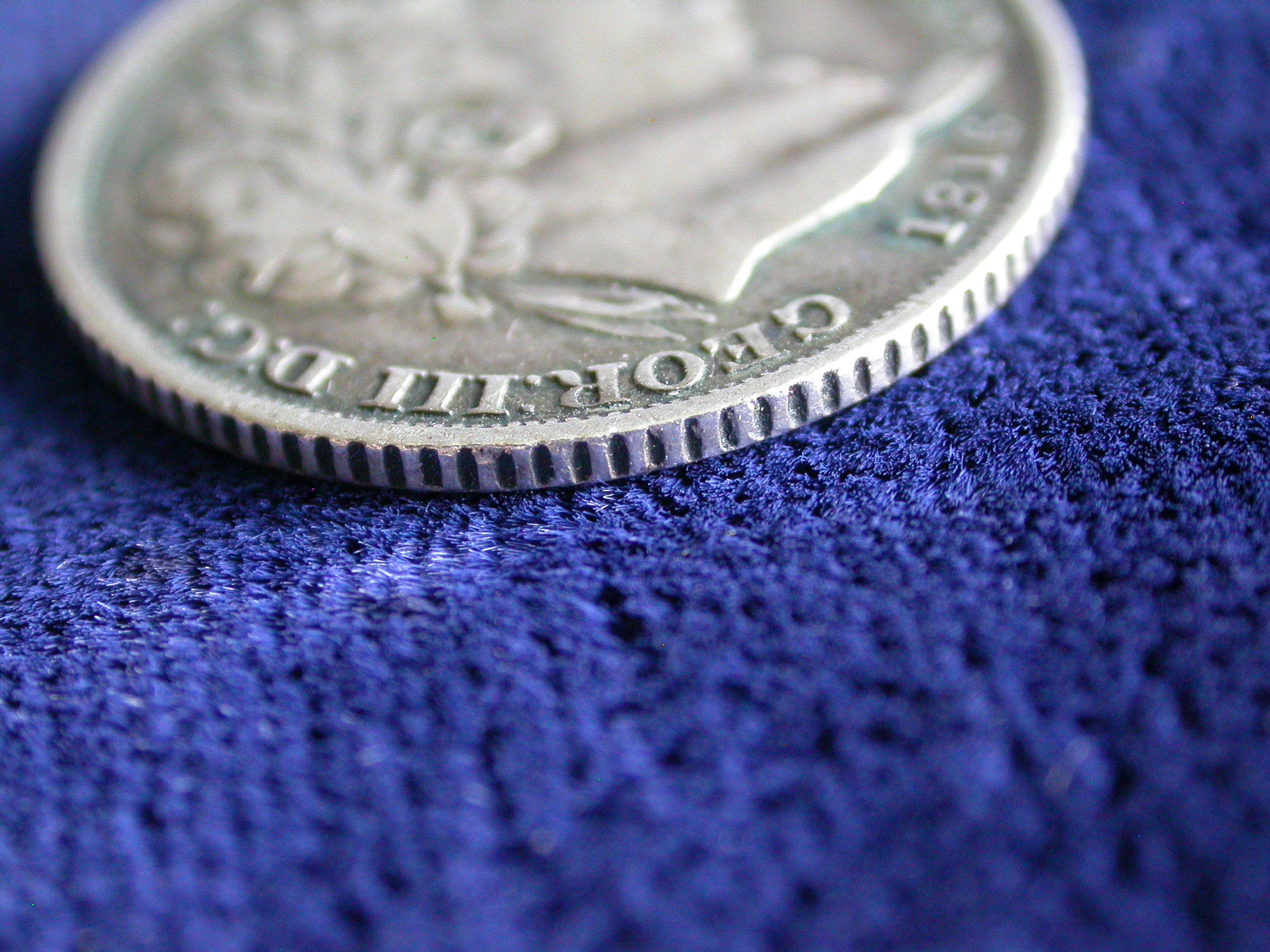 1816年 ジョージ3世 銀貨6ペンス - Etsy 日本