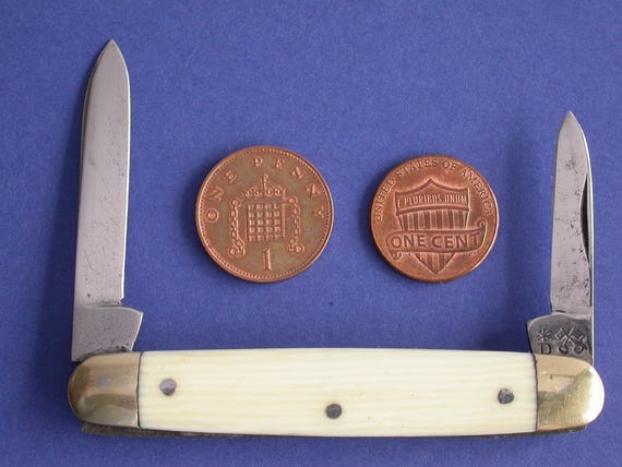 Vintage Sheffield-made Pocketknife With Ivorine Handle - John