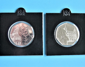 パディントンベア 50ペンス硬貨セット：未流通記念硬貨 - Etsy 日本