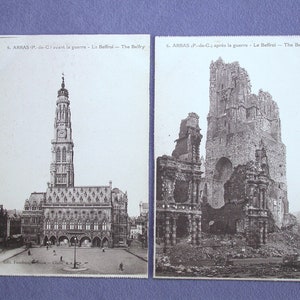 ARRAS – Vor und nach dem Ersten Weltkrieg