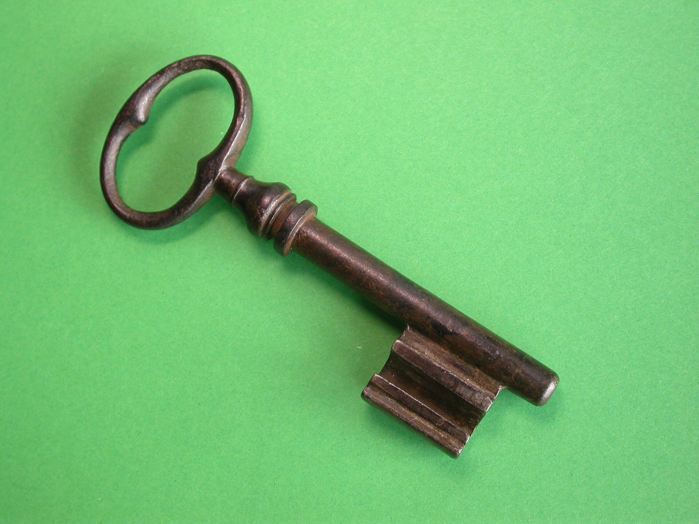 A Superb & Heavy French 19th Century Iron Door Key - Etsy