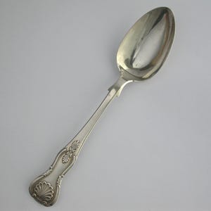 Victorian Scottish Sterling Silver Teaspoon, Edinburgh 1857