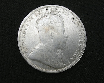 1941年カナダ銀貨25セント（ジョージ王） - Etsy 日本