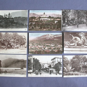 AIX-LES-BAINS - Nine Unwritten Postcards (circa 1910-20)