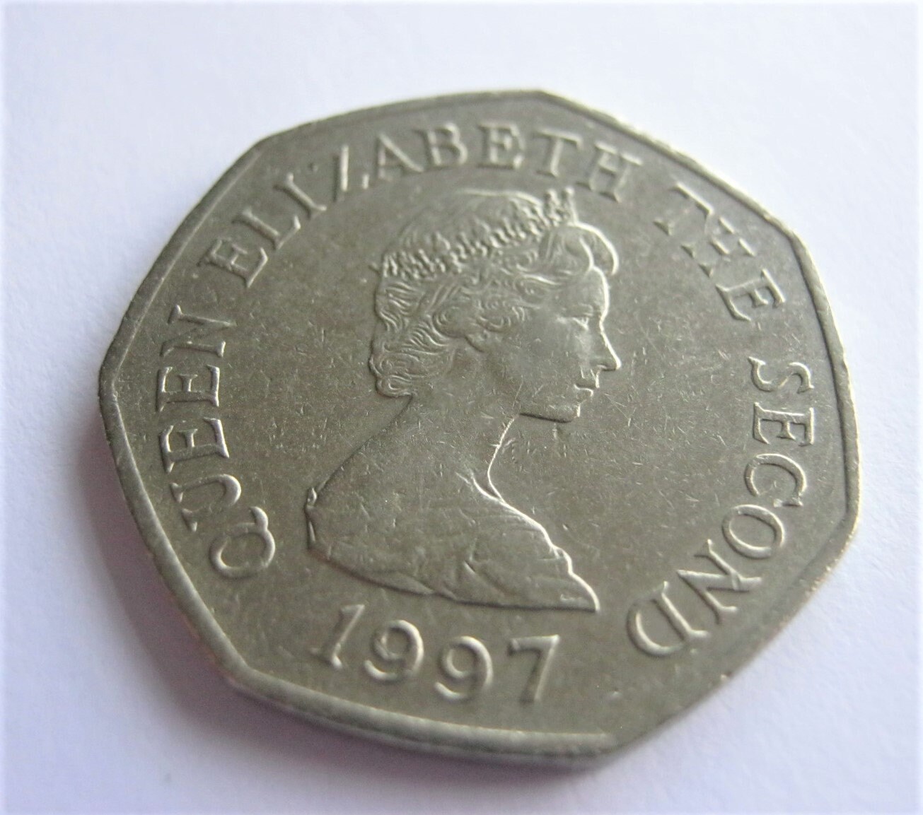 1997 Bailiwick of Jersey 50p Coin Grosnez Castle Etsy UK