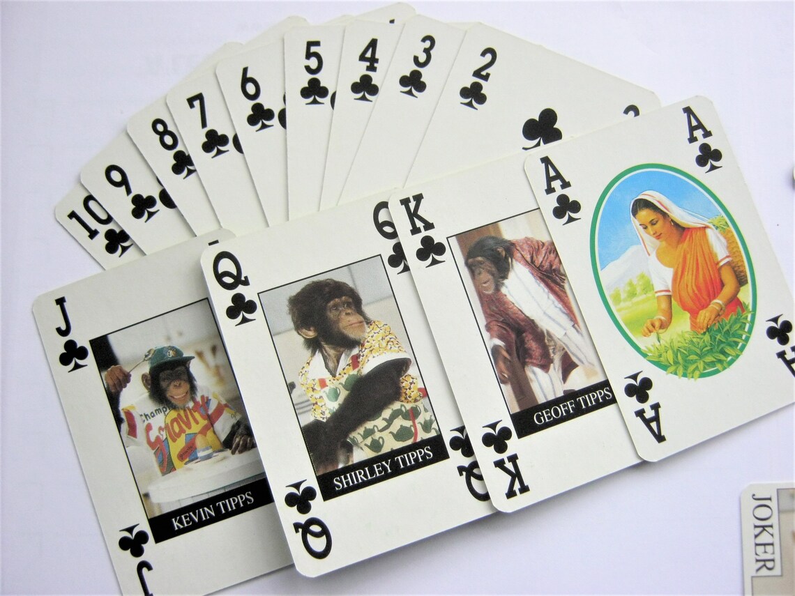 Vintage PG Tips Playing Cards Etsy