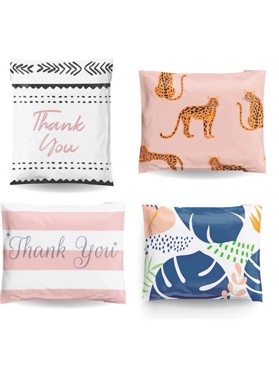 10 X 13 Poly Mailers 100 Variety Pack Shipping Etsy