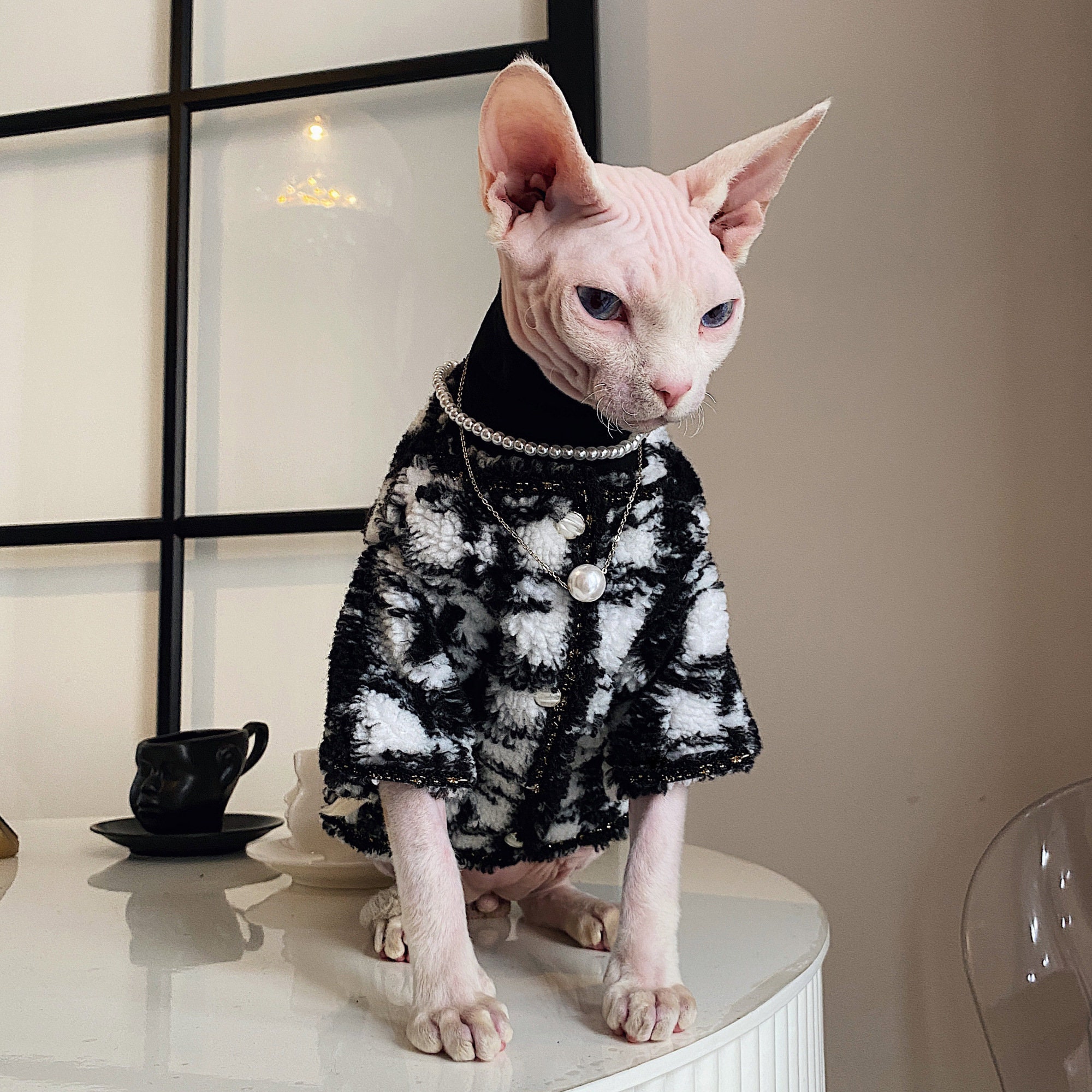 Hairless Cat Clothes Sweater for Cat Sphynx Cat Clothes Luxury Etsy