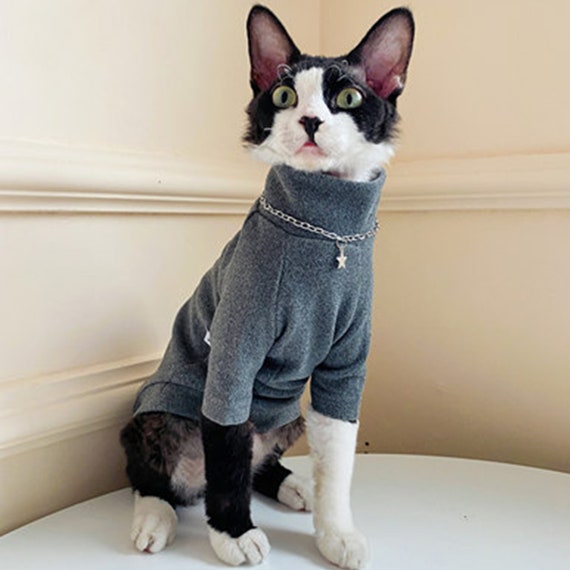 Cat Sweater Pet Knitted Sweaters for Cats Turtleneck Sweater Warm Cat  Apparel Small Cat Clothes Girl price in Saudi Arabia,  Saudi Arabia