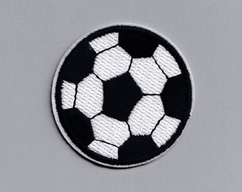 Embroidered Iron-on Soccer Football Patch Applique