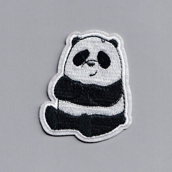 Cute Panda Embroidery - Adorable Animal Patches For Sewing