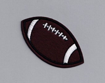 Aplique de patch bordado de futebol americano para passar a ferro e costurar
