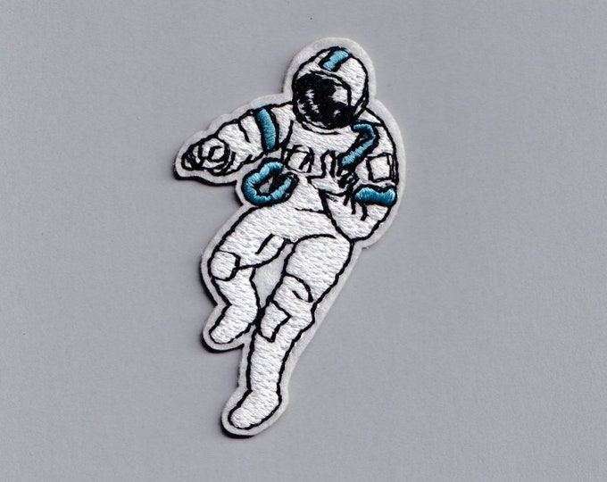 Small Iron-on Astronaut Patch Space Man Applique