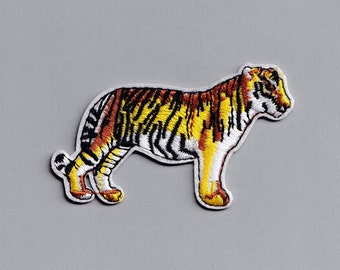 Iron-on Bengal Tiger Patch Embroidered Kids Animal Patch