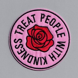 Rainbow Do Good Embroidery Patch - Treat People with Kindness Embroidered  Patch - Iron-On Patches For Hats, Jeans, Jackets & More #B096