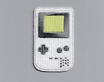 Embroidered Nintendo Gameboy Patch Retro Gameboy Classic Applique Patch Gamer