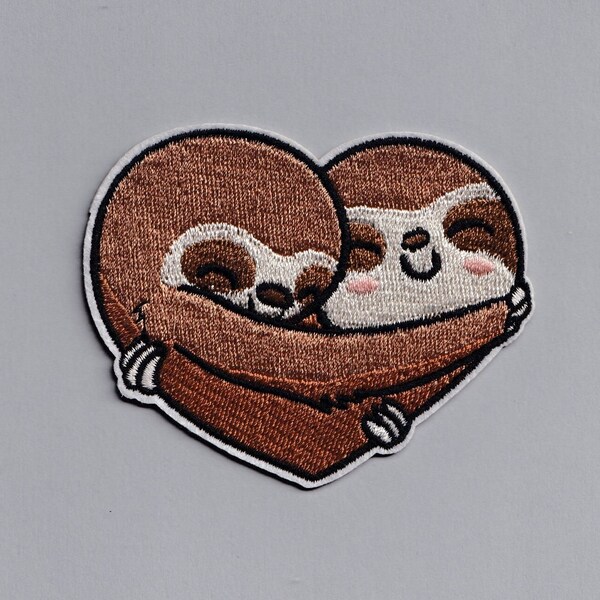 Sloth Iron on Patch - Etsy