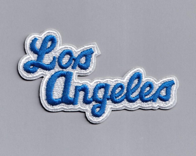 Los Angeles Patch Iron-on Embroidered LA Applique Patches