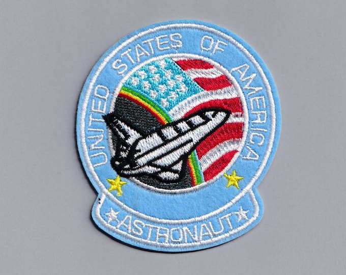 United States of America Astronaut Patch Embroidered Iron-on Space Patches