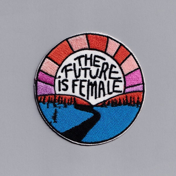 The Future Is Female Patch Applique Feminist Feminism Patches