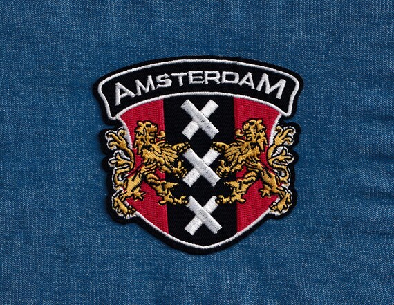 U24 Toppa Stemma Amsterdam 9x6 Cm – Termoadesiva O Da Cucire - 2