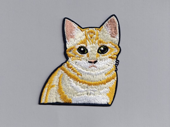 Toppa Termoadesiva Da Stiro Con Gatto E Gatto | Motivo Yin Yang Felino | Applicazione A Ferro, Cucito O Colla Per Abbigliamento E Accessori