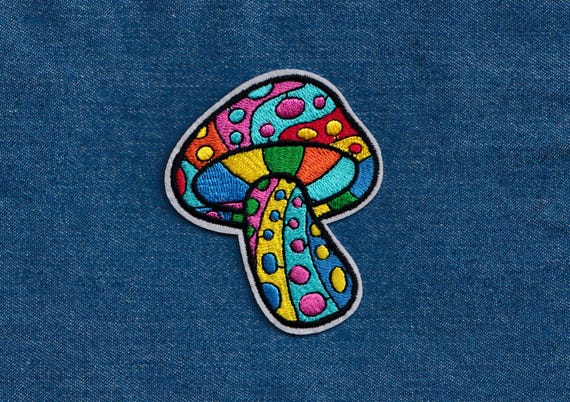 Lapjes Appliqués - Vrede op aarde vrede hippie - overdrukplaatjes opzetstukken Applicaties opnaaien opstrijken Lap Patches, Maat: 7,5 x 7,5 cm