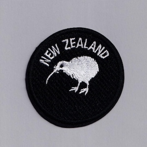 Nieuw-Zeelandse Kiwi Bird-patch Opstrijkbare geborduurde NZ-reispatches