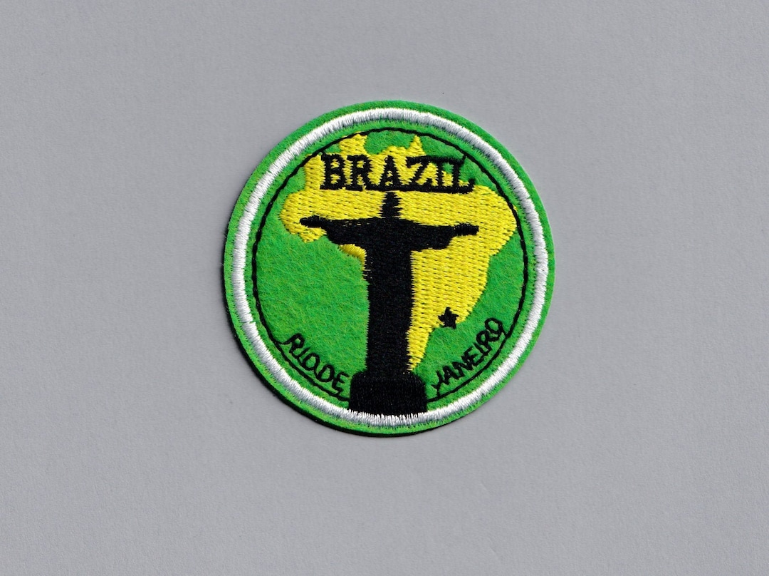 Hq Rio Patch Embroidered Rio De Janeiro Patch Iron on Christ the Redeemer Patch ...