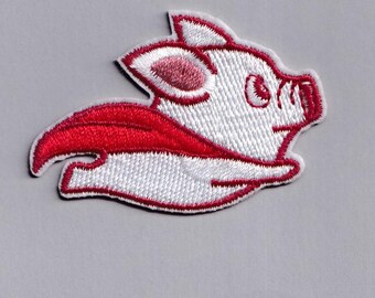 Flying Pig Patch Iron-on Embroidered Pigs Can Fly Patches